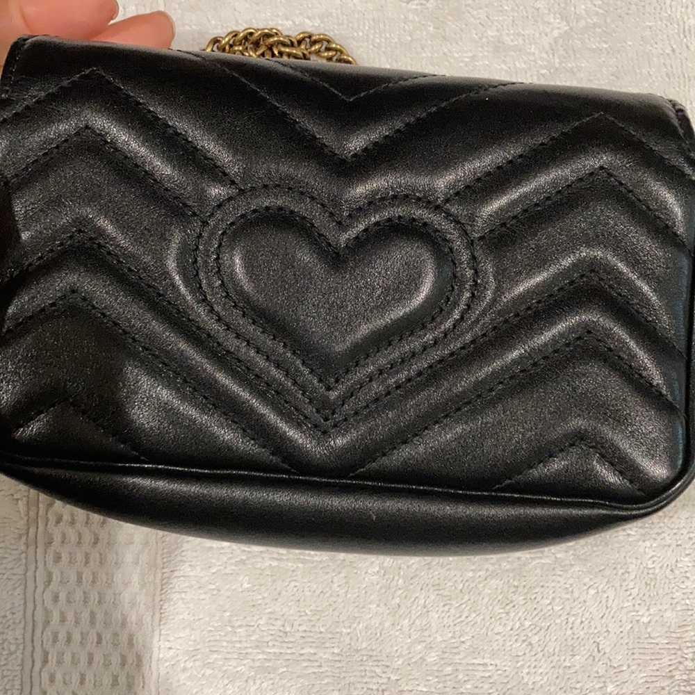 Gucci marmont super mini crossbody bag - Picture 5 of 7